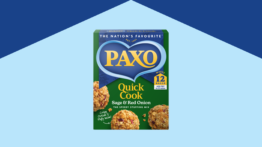 Paxo quick cook sage and red onion stuffing
