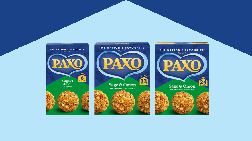 Paxo sage and onion range