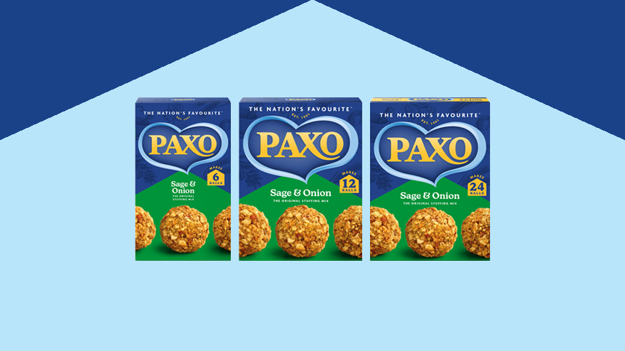 Paxo sage and onion range