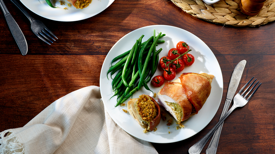 Stuffed chicken breast